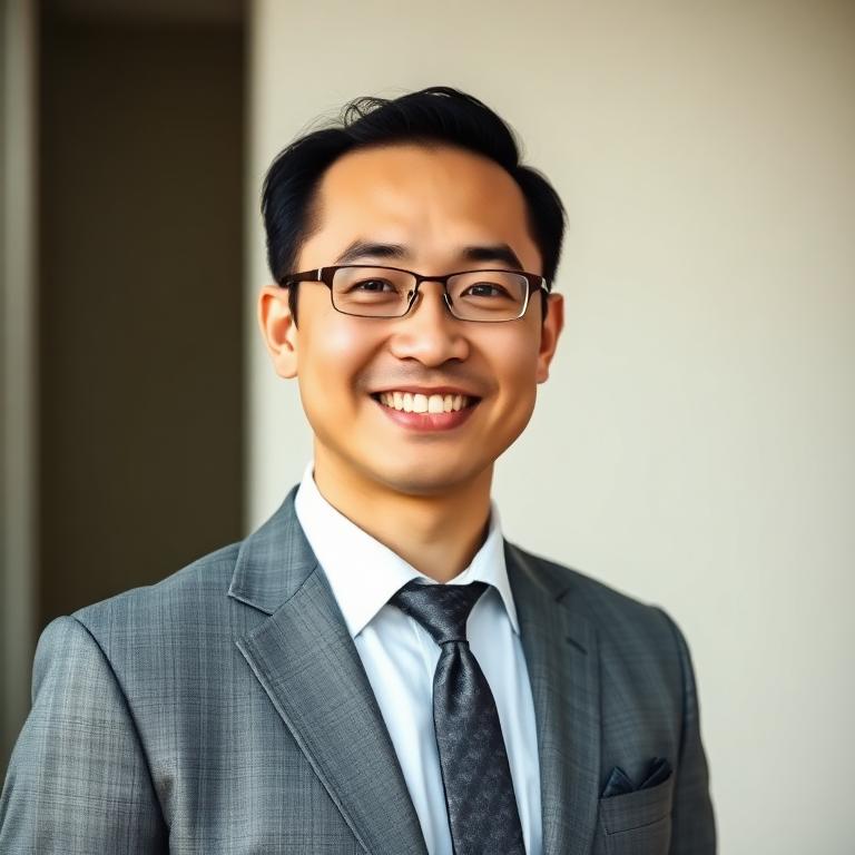 Portrait of M. Chen, VP of Academic Partnerships